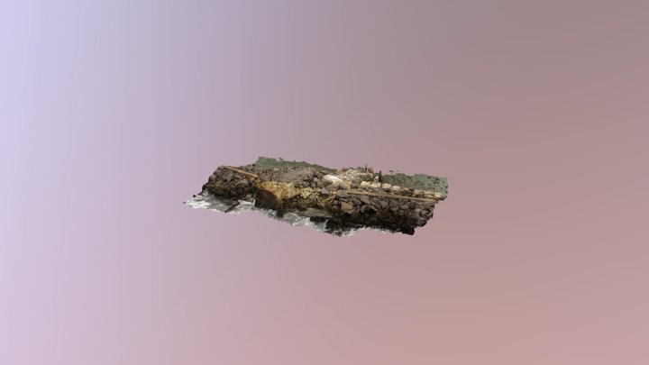 Ruínas do Forte do Picão - Recife, Pernambuco 3D Model