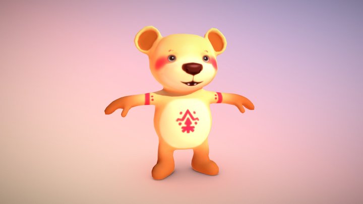Puki 3D Model