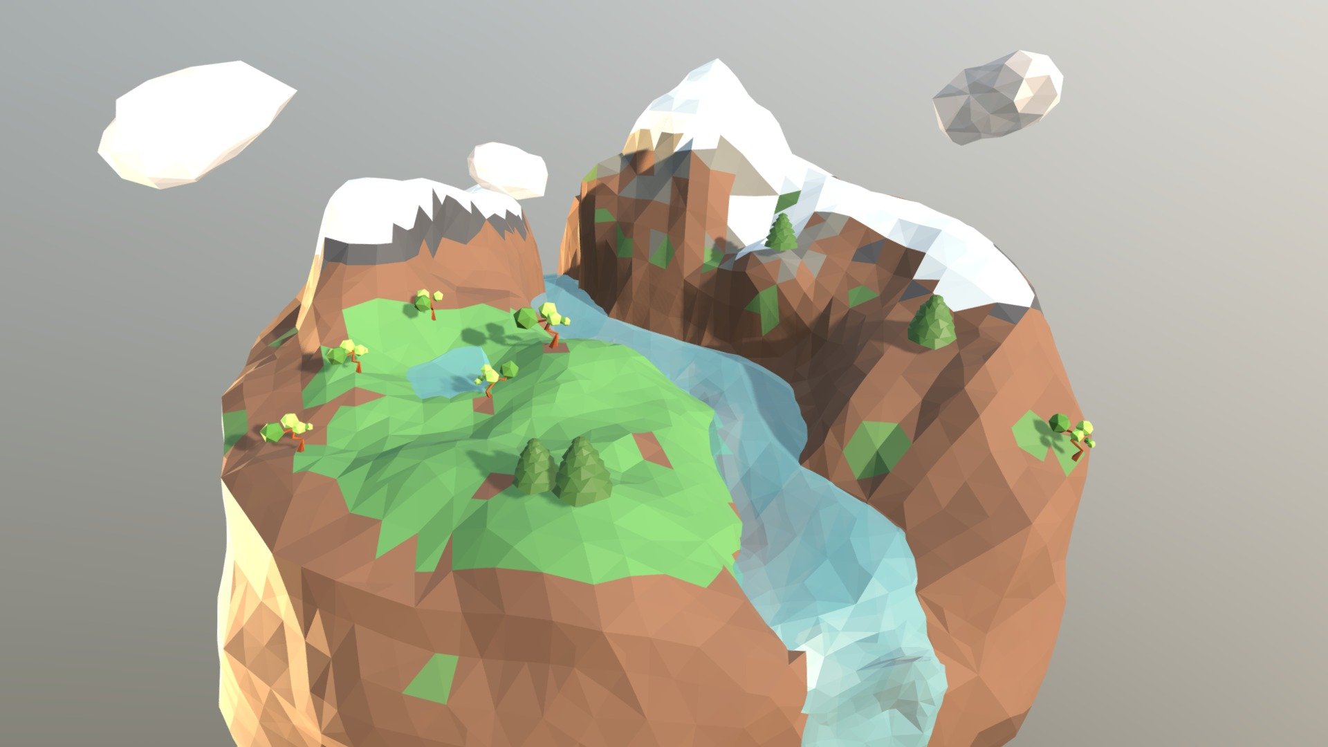 Low Poly Island