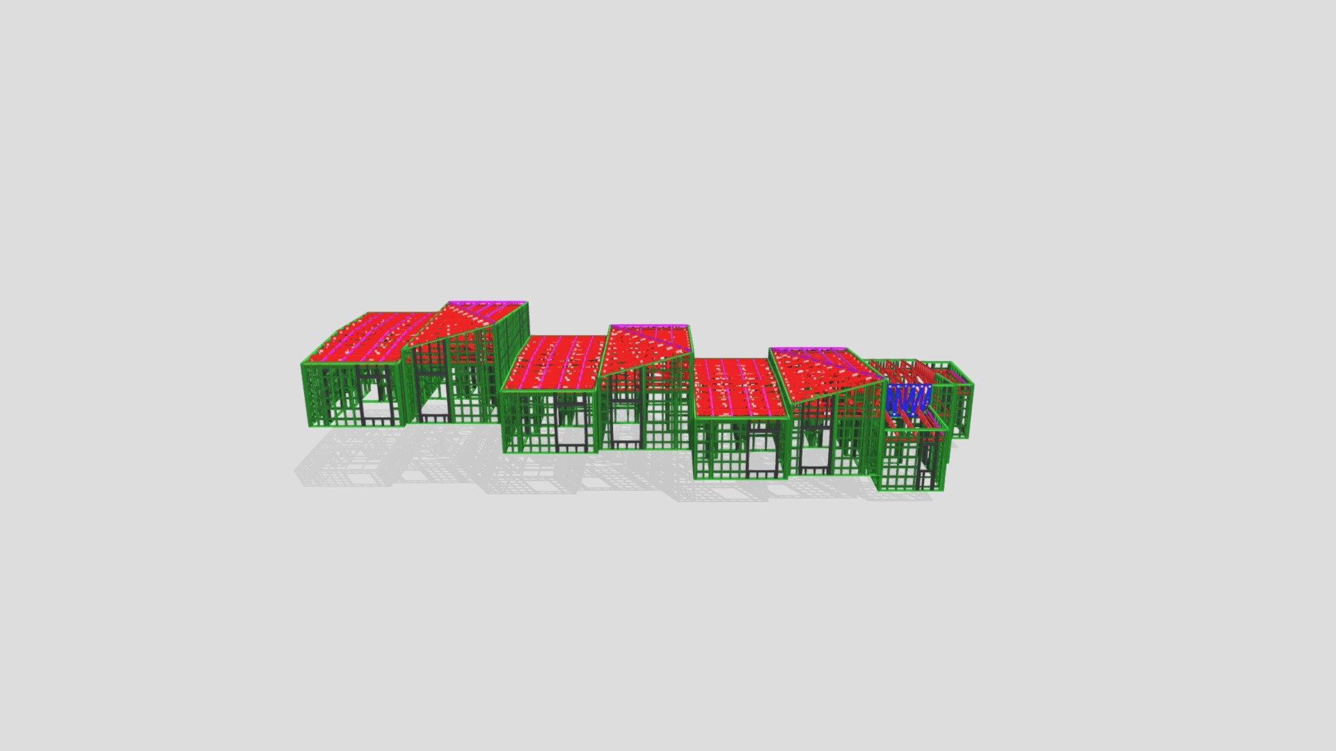 3D of roof