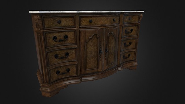 Dresser 3D Model