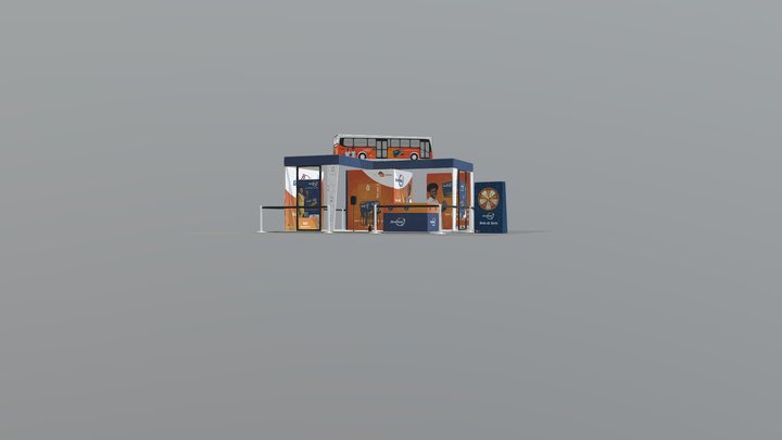 Stand ENBI 3D Model