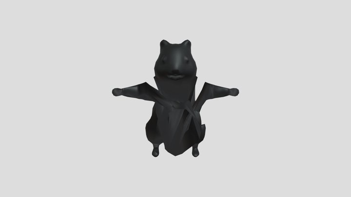 ANIM_hamster_walkA 3D Model