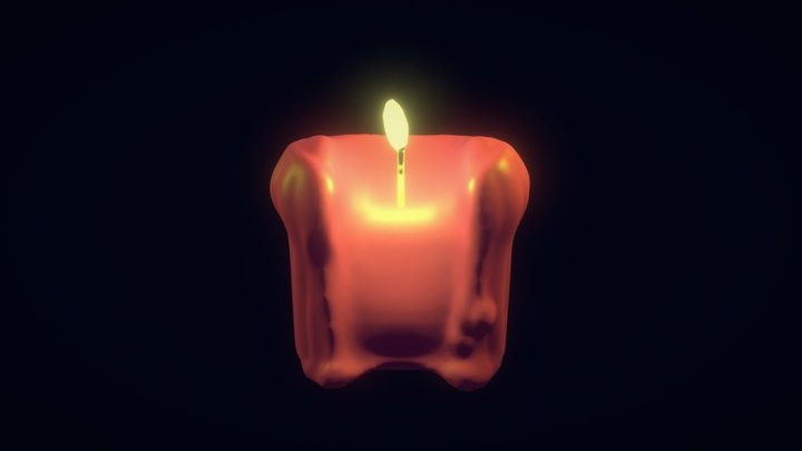 Candle - Nomad app & Blender 3D Model