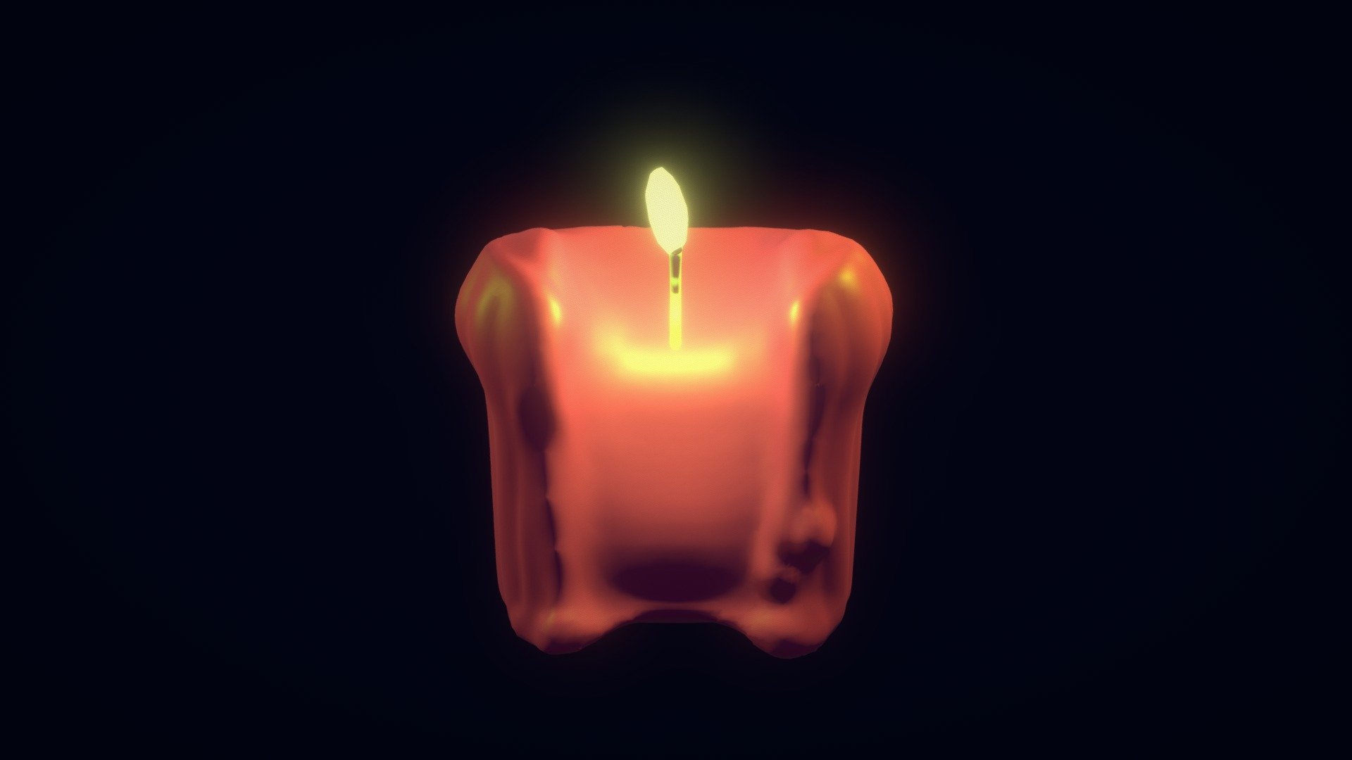 Candle Nomad app & Blender Download Free 3D model by 3D FOX (3D