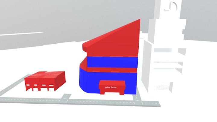 Ilyas Island City 3D Model