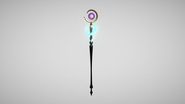 Emet's Magic Staff 3D Model