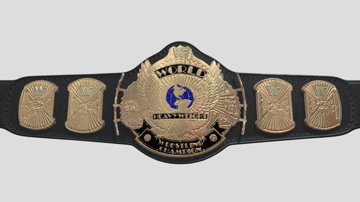 WWF - WORLD HEAVYWEIGHT CHAMPION '88-'98 – Modello 3D gratuito STL