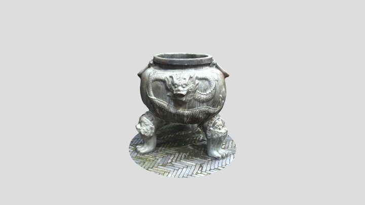 陆巷村水缸 by Deva 2023-07-04 3D Model