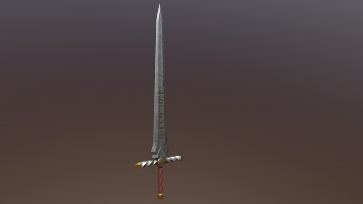 Sword PBR 3D Model