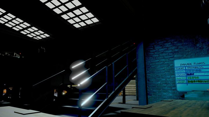 Fnaf SOTM WareHouse Loading Bay – Modèle 3D gratuit STL