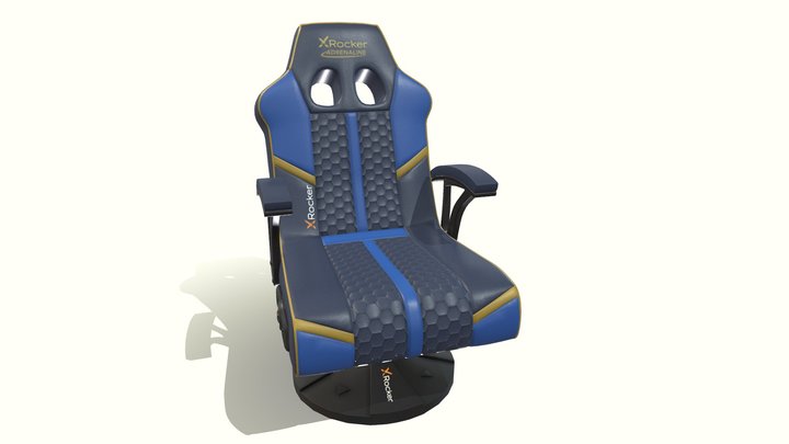 X Rocker Gaming Chair 3D Model