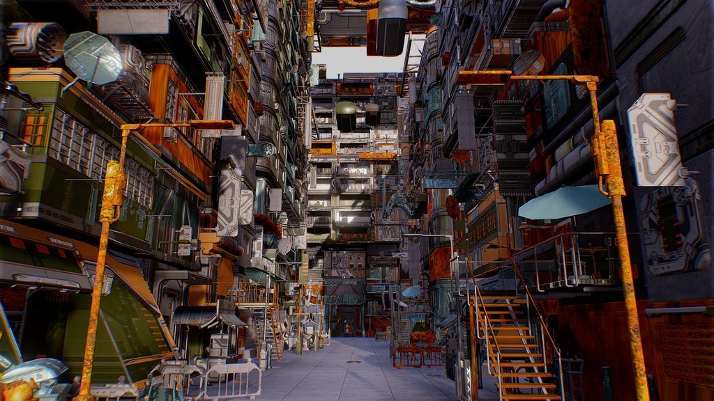 Cyberpunk City