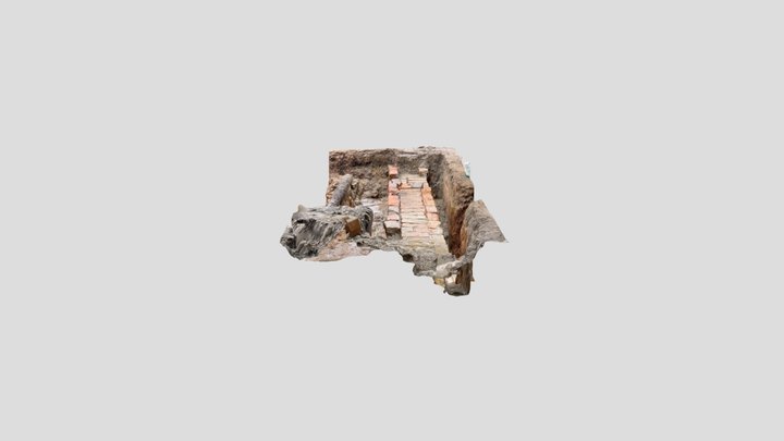 Goods shed Brick feature 1 3D Model