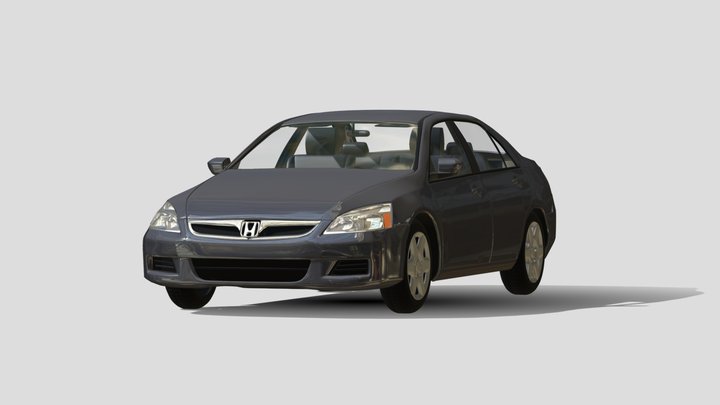 Honda Accord 2007 3D Model