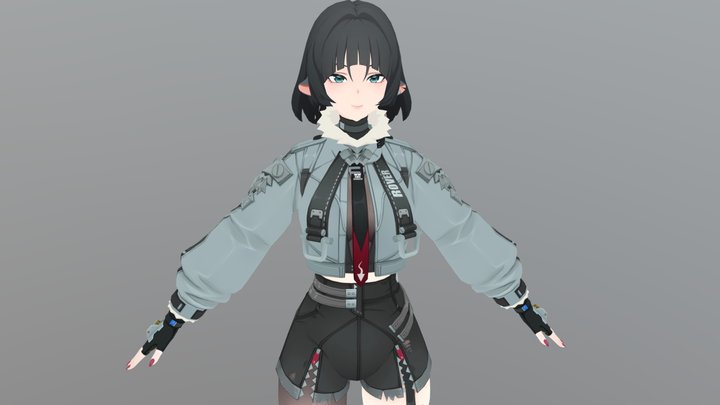 ZZZ - Jane Doe 3D Model