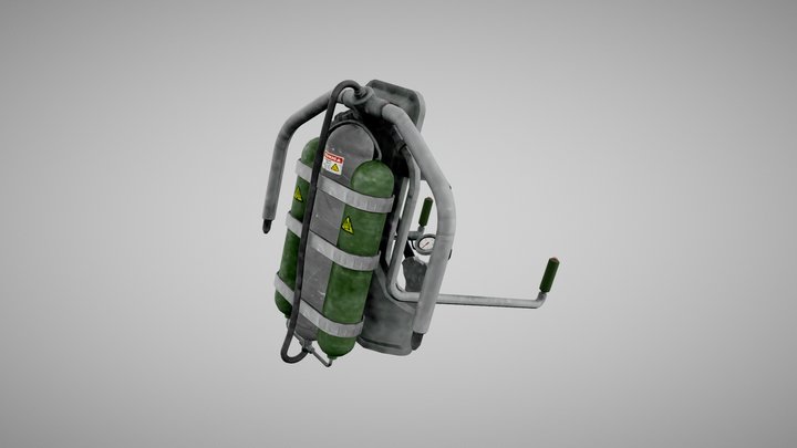 Jet Pack 3D Model