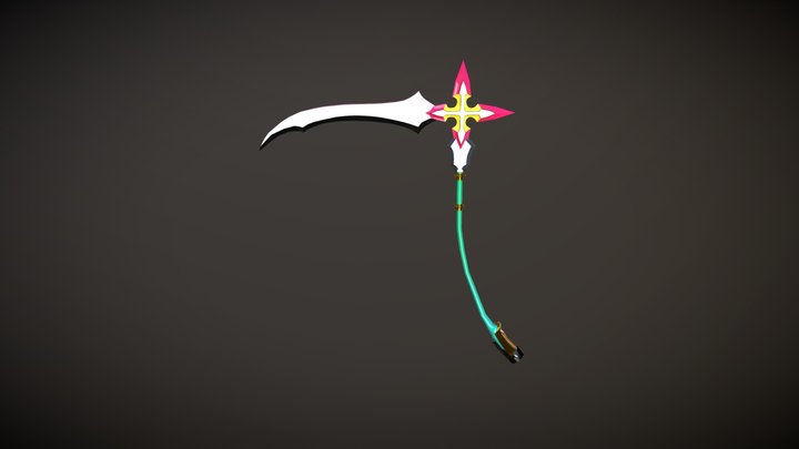 Marluxia's Scythe 3D Model