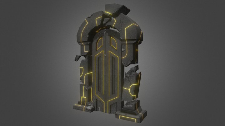 ASUNDER - Legs Door 3D Model