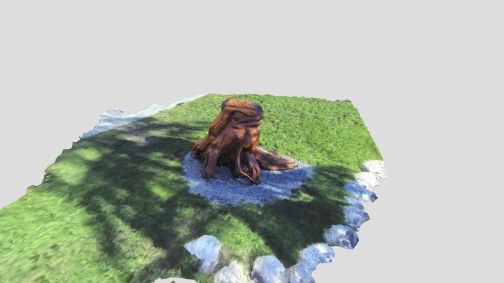 Moodyville Park Statue 3D Model
