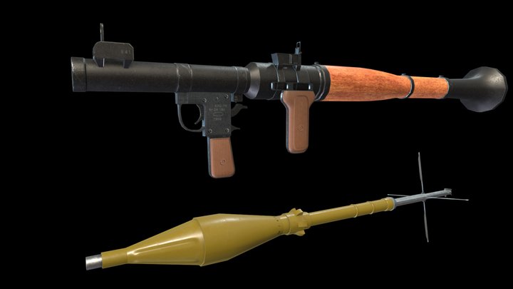 Rpg-7 3D models - Sketchfab