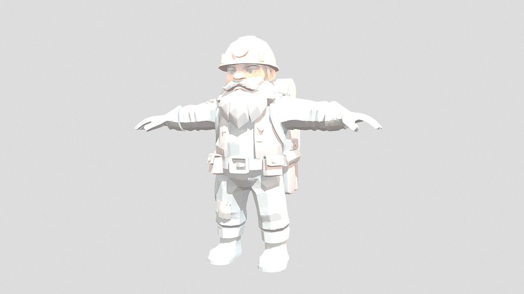 A miner character