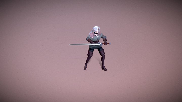 Narrative Idle Animation 3D Model