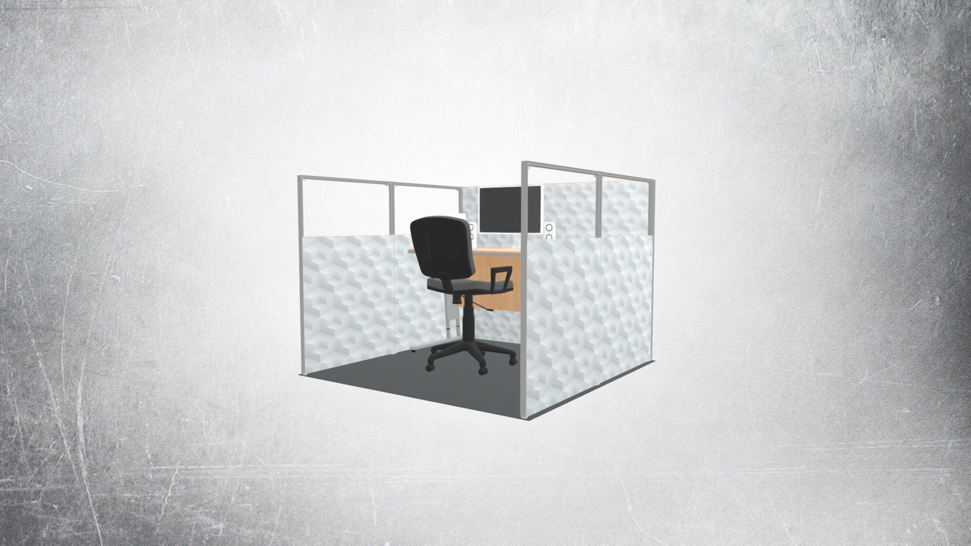 QSEG Cubicle - Single - Print+TPU