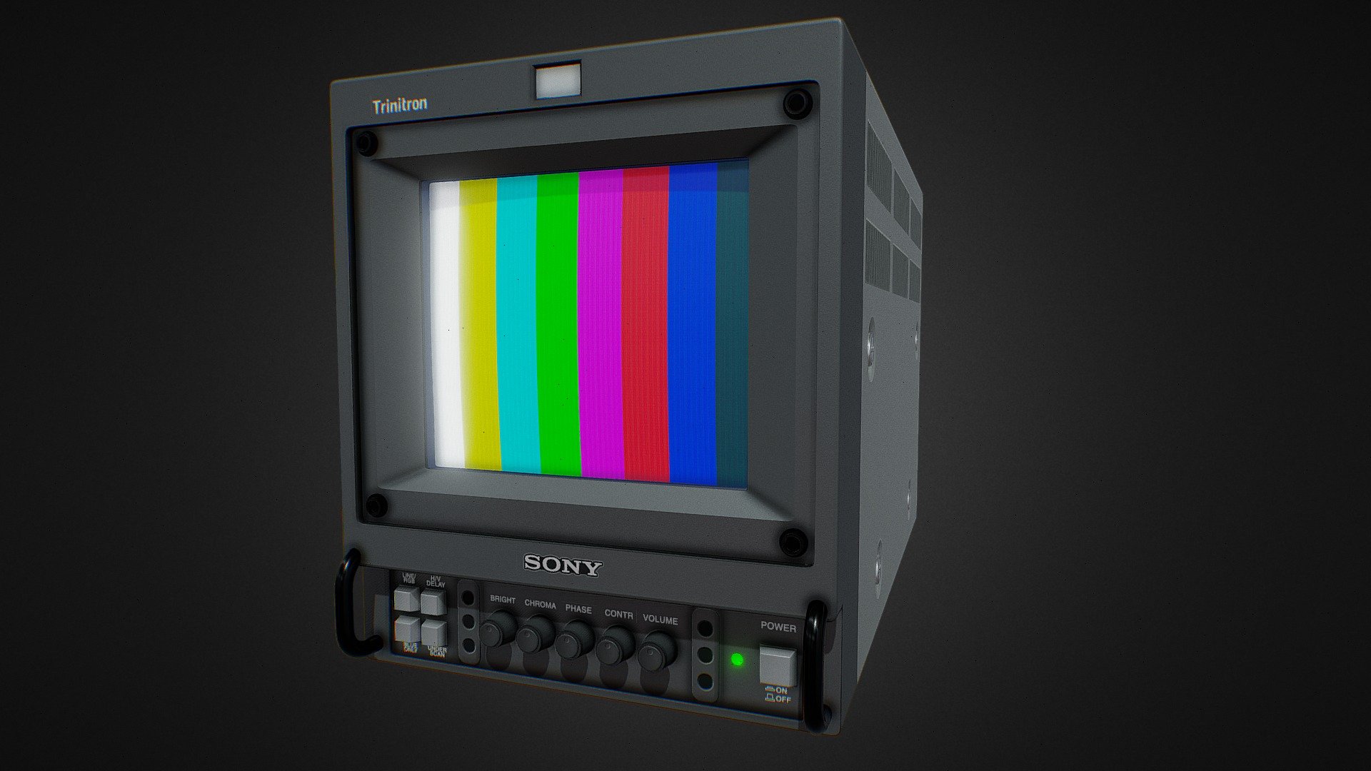 SONY Trinitron PVM-9045Q CRT - 3D model by nofurion (@nofurion