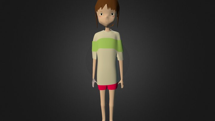 Chihiro 3D Model