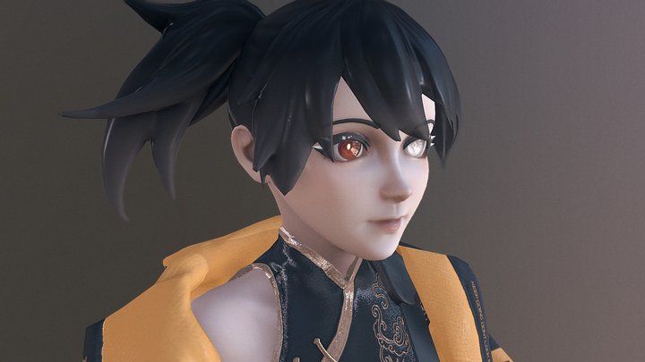 Cursed of Time - Ming 3D Model