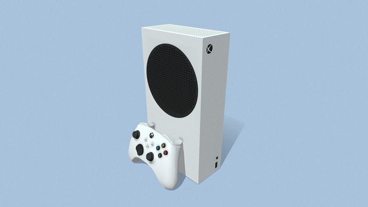 Xbox Series S 3D Model