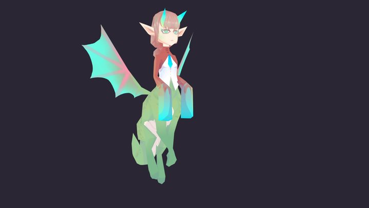 Dragon Centuar 3D Model