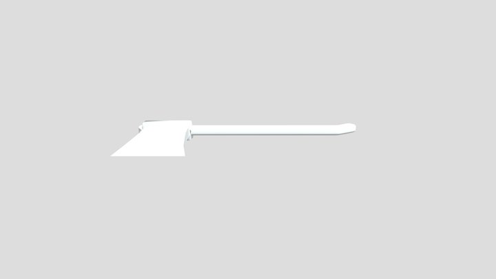 Low Poly Axe Model 3D Model