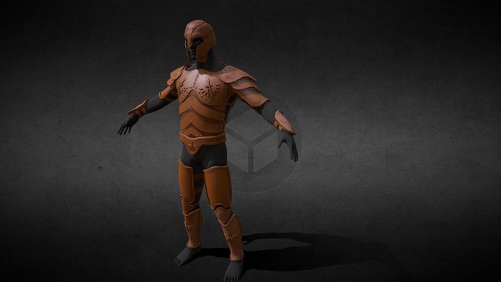 Leather armor 3D Model