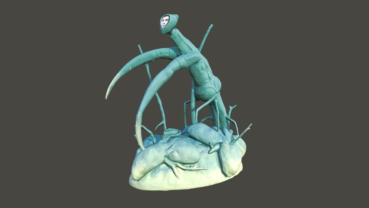 Mantis 3D Model