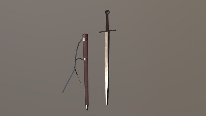 Long_sword 3D Model