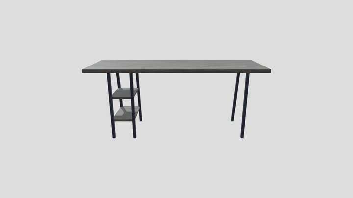 Desk 3D Model