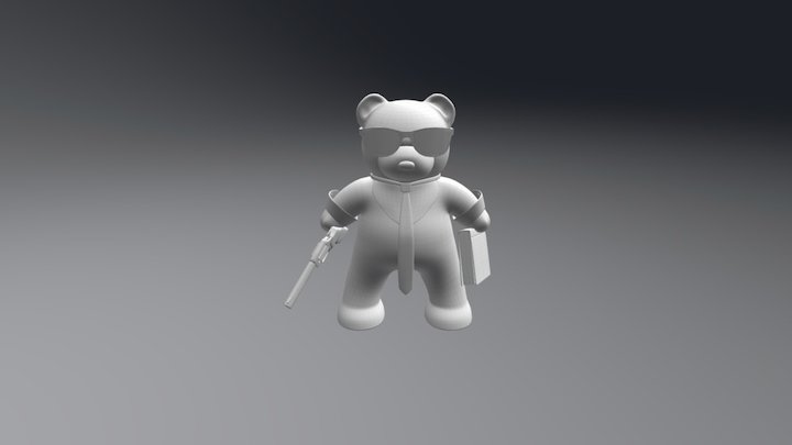 Pulp Bear 3D Model