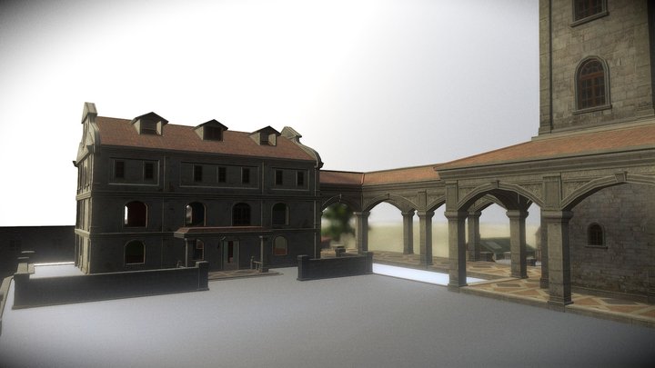 free fire maxx New Clock Tower map Download Free 3D Model