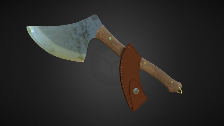 Nordic Carver by Arianna Laureano 3D Model