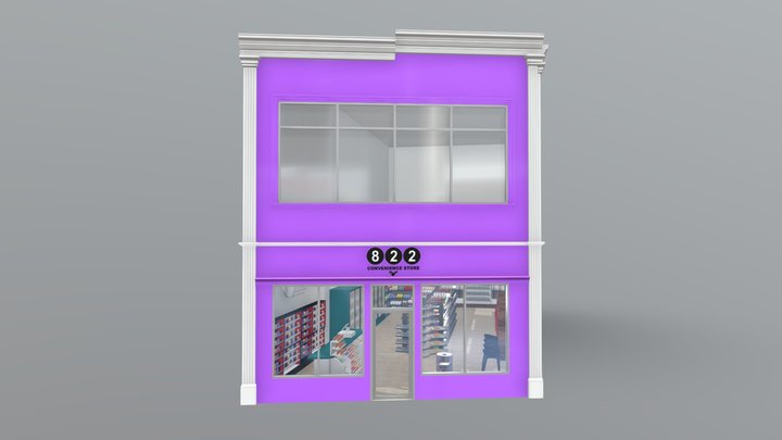 4 - New Convenience Store (Bodega) 3D Model