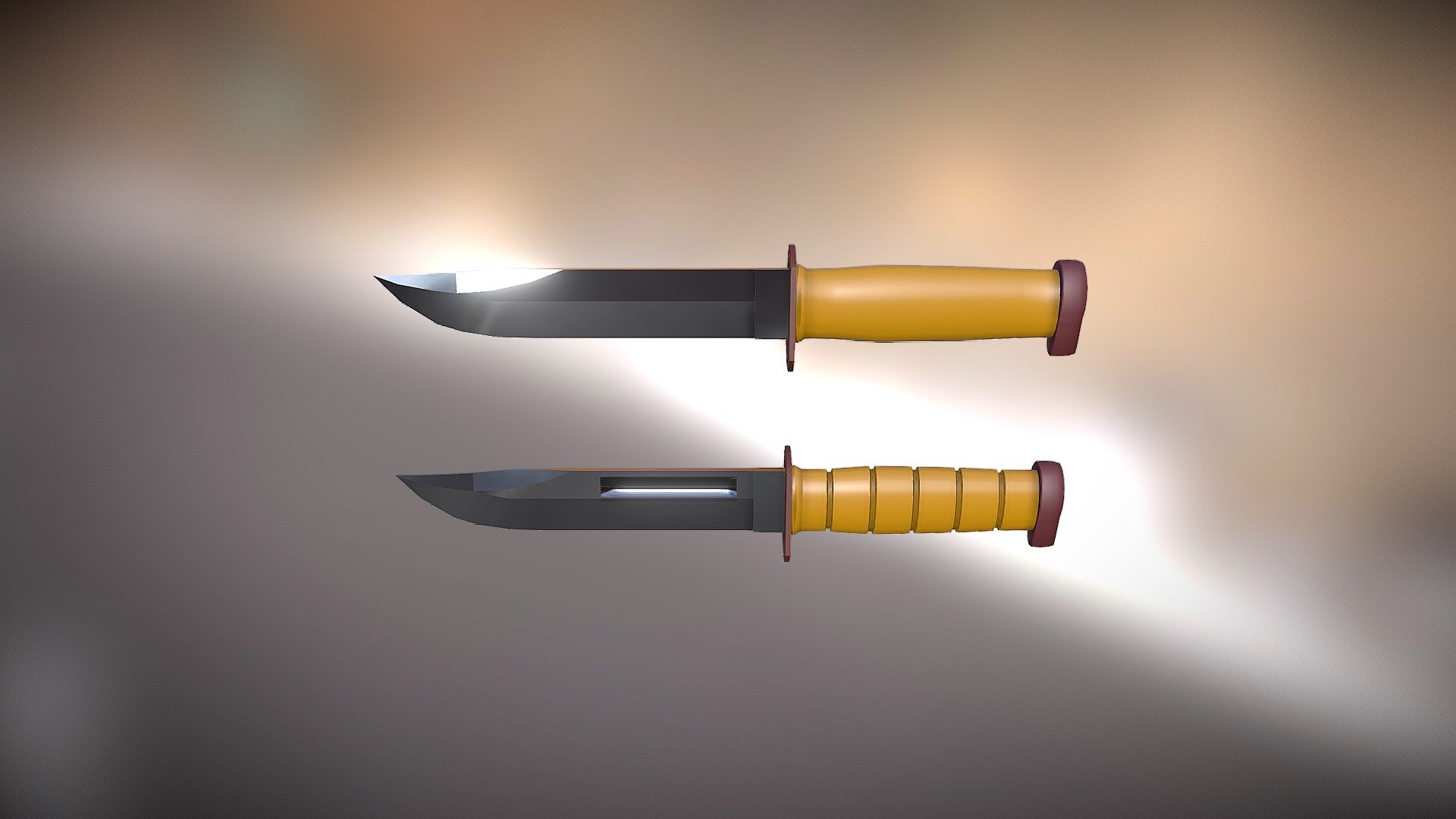 KNIFE FINAL - 3D model by N3OG3N [fb60ba9] - Sketchfab