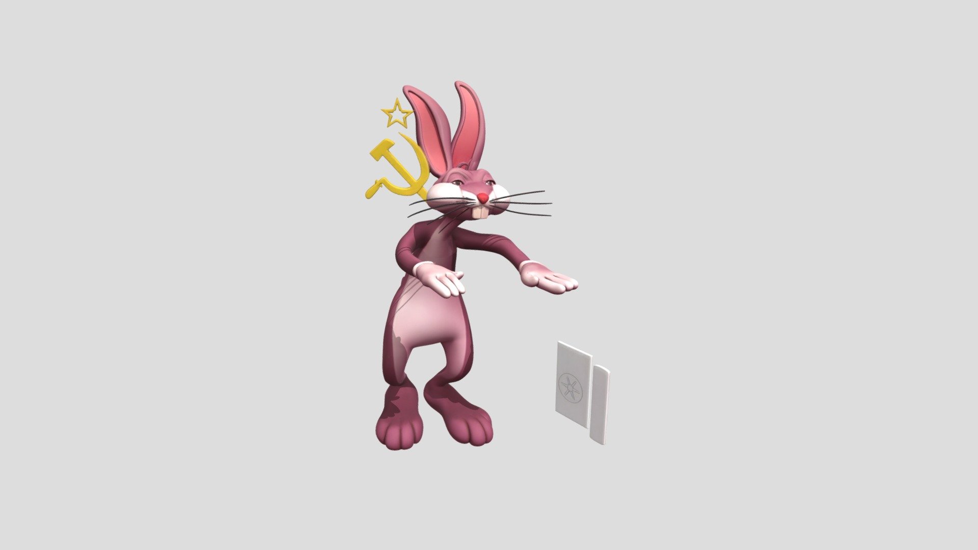 Soviet Bunny - 3D model by bambale1l0 [fb61285] - Sketchfab