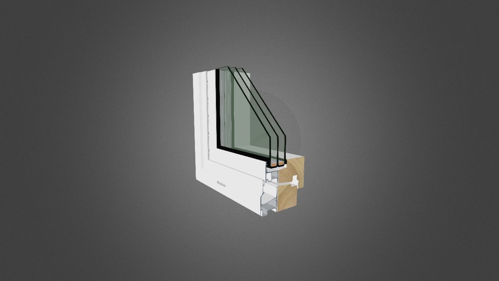 LKF1003 Haga inåtg. kd 3-glas — Sketchfab embed 3D viewer