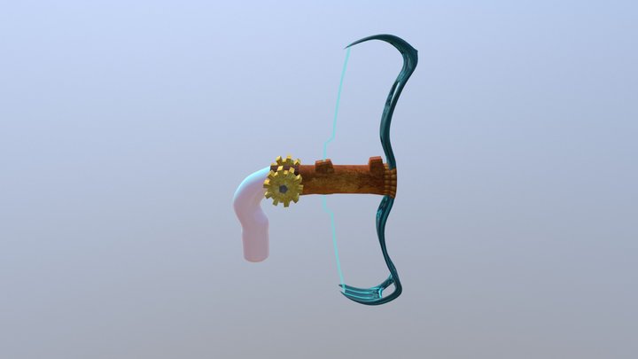 Revo Bow - Unreal Tournament Weapon Idea 3D Model