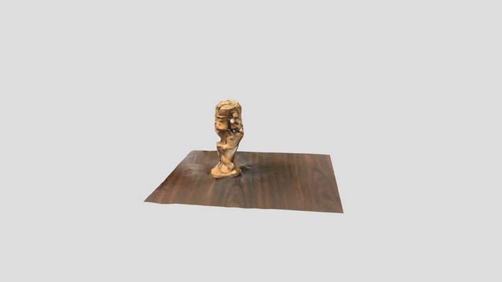 Kirk Hammett Bobblehead 3D Model