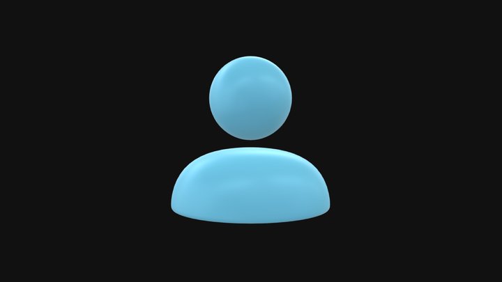 User (3D Icon) 3D Model