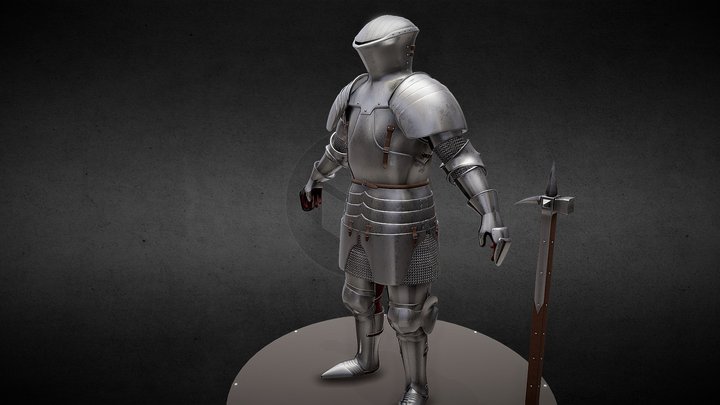 Medieval Armour - Ver 1 3D Model