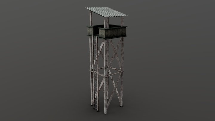 Watchtower by mkaplunow 3D Model